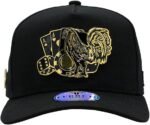 Cap – Animal Embroidered Design – Black