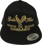 gallo fino Gente de Honor De Guanajuato hat Black mesh