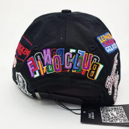 Gallo Fino x Backpack Boyz Collaboration Snapback Hat Black