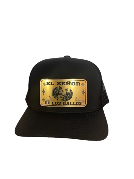 Rooster Snapback Hat Gorra De Gallo Fino Mexico Style Black Cap Men Adjustable