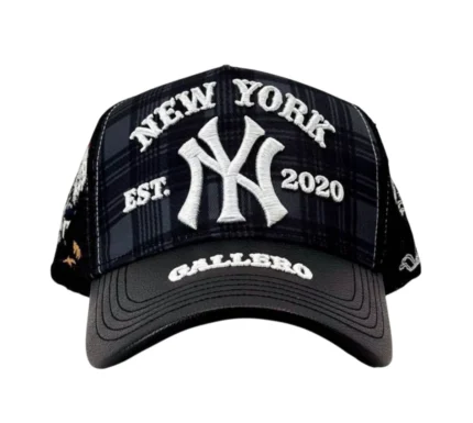 GALLO FINO NEW YORK GALLERO BLACK SNAPBACK HAT FULL SET GFNEWYK BLK