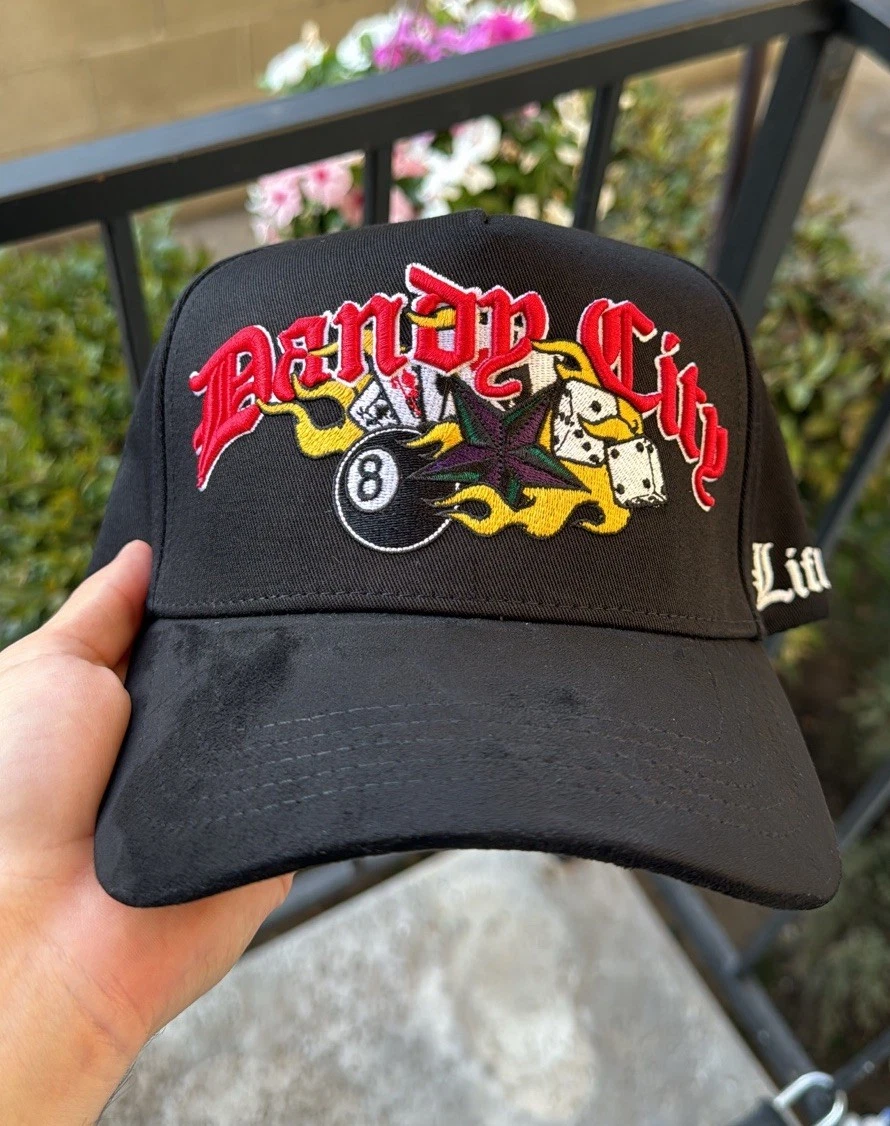 s-l1600 (62) Dandy Hats - Dandy City - Life Is a Gamble. Dandy Hats Gallo Fino Barbas Hats