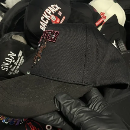 GALLO FINO BLACK SNAPBACK PANTER BELICO GFPUNTOYAPARTE