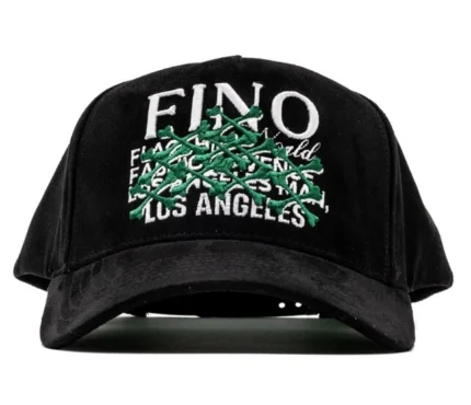 GALLO FINO BLACK SNAPBACK HAT LOS ANGELES BLACK
