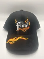GALLO FINO BLACK SNAPBACK HAT FINOFLAMES BLK