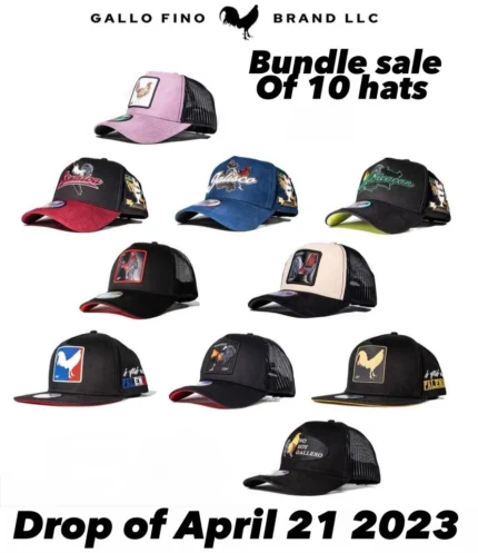 Gallo Fino Brand Hats Bundle Sale
