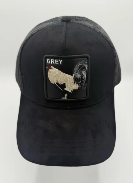 GALLO FINO BLACK SNAPBACK HAT GFGREYGALLO BLK