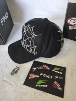 Gorra Gallo Fino NY Spider Black Snapback Con Sucaja Y Sertificado